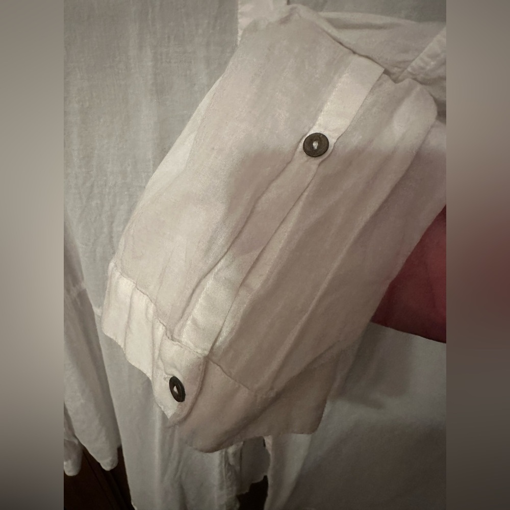 Free People Cotton Oversized Long Sleeve
Button Down Shirt - Picture 4 of 6